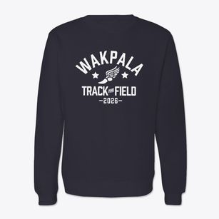 Wakpala School Track and Field Crewneck Sweatshirt