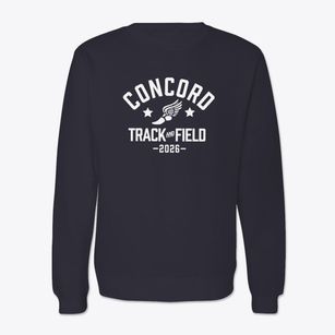 Concord Academy Track and Field Crewneck Sweatshirt