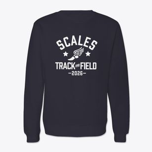 Scales Elementary School Track and Field Crewneck Sweatshirt