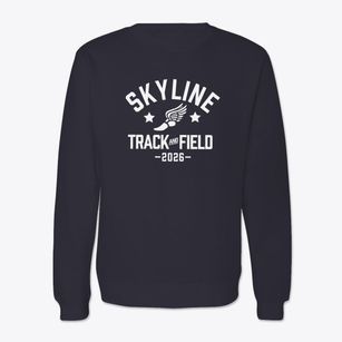Skyline High School Track and Field Crewneck Sweatshirt