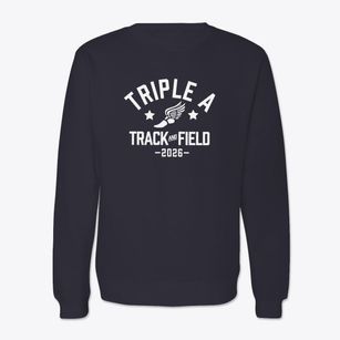 Triple A Academy Track and Field Crewneck Sweatshirt