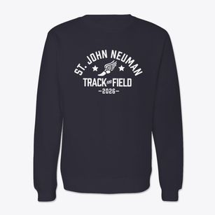 St John Neuman Parish Track and Field Crewneck Sweatshirt