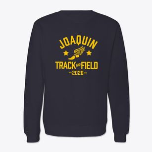 Joaquin Elementary School Track and Field Crewneck Sweatshirt