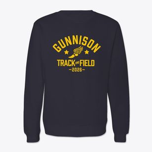 Gunnison High School Track and Field Crewneck Sweatshirt