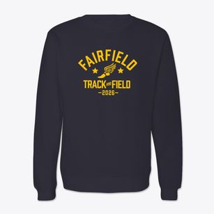 Fairfield Junior High School Track and Field Crewneck Sweatshirt