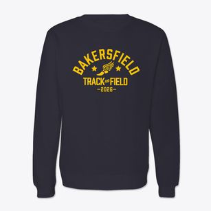 Bakersfield Elementary School Track and Field Crewneck Sweatshirt