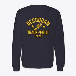 Occoquan Elementary School Track and Field Crewneck Sweatshirt