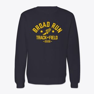 Broad Run High School Track and Field Crewneck Sweatshirt