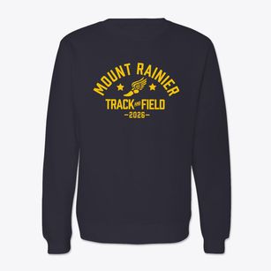 Mount Rainier Lutheran High Track and Field Crewneck Sweatshirt