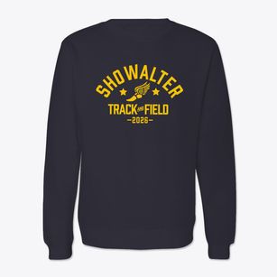 Showalter Middle School Track and Field Crewneck Sweatshirt
