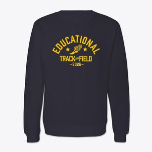 Educational Advancement Academy Track and Field Crewneck Sweatshirt