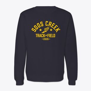 Soos Creek Elementary School Track and Field Crewneck Sweatshirt