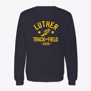Luther Elementary School Track and Field Crewneck Sweatshirt