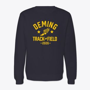 Deming Elementary School Track and Field Crewneck Sweatshirt