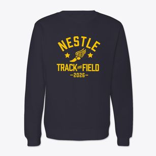 Nestle Elementary School Track and Field Crewneck Sweatshirt
