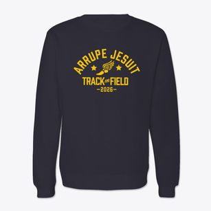 Arrupe Jesuit High School Track and Field Crewneck Sweatshirt