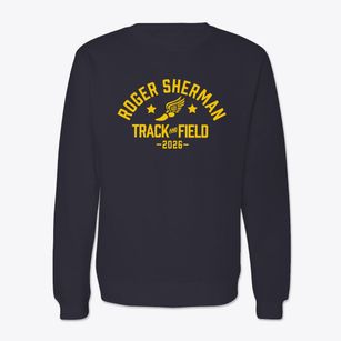 Roger Sherman School Track and Field Crewneck Sweatshirt