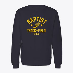 Baptist Bible Academy Track and Field Crewneck Sweatshirt
