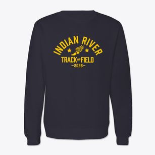 Indian River Christian School Track and Field Crewneck Sweatshirt