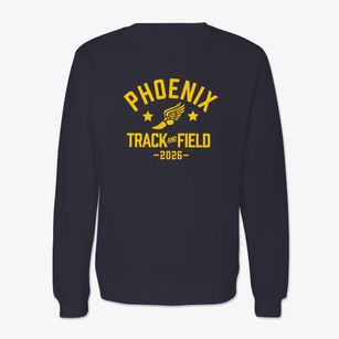 Phoenix Center Track and Field Crewneck Sweatshirt