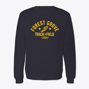 Forest Grove Christian Academy Track and Field Crewneck Sweatshirt