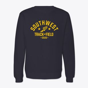 Southwest High School Track and Field Crewneck Sweatshirt