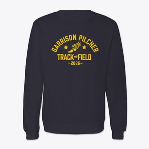 Garrison Pilcher School Track and Field Crewneck Sweatshirt