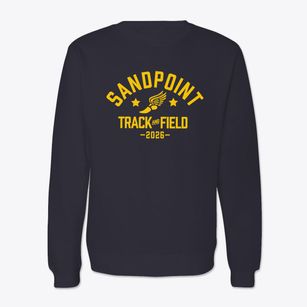 Sandpoint Middle School Track and Field Crewneck Sweatshirt