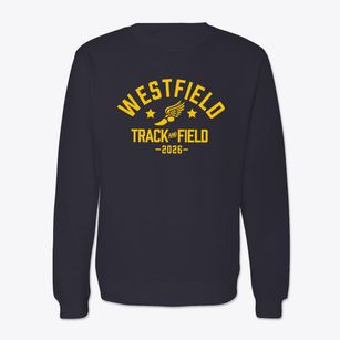 Westfield Elementary School Track and Field Crewneck Sweatshirt