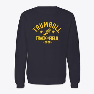 Trumbull Elementary School Track and Field Crewneck Sweatshirt