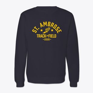 Saint Ambrose School Track and Field Crewneck Sweatshirt