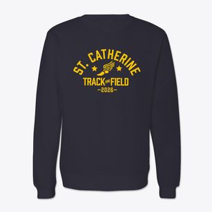 Saint Catherine Saint Mary Grade School Track and Field Crewneck Sweatshirt
