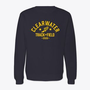 Clearwater Elementary School West Track and Field Crewneck Sweatshirt