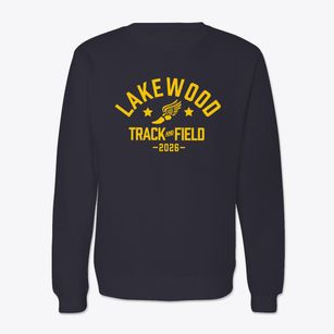 Lakewood Middle School Track and Field Crewneck Sweatshirt