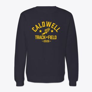 Caldwell County Area Vocational Center Track and Field Crewneck Sweatshirt