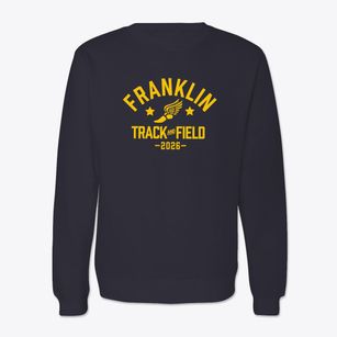 Franklin Academy Track and Field Crewneck Sweatshirt