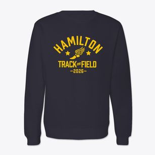 Hamilton Christian Academy Track and Field Crewneck Sweatshirt