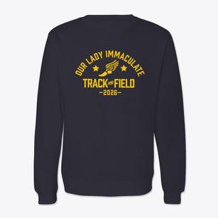 Our Lady Immaculate School Track and Field Crewneck Sweatshirt