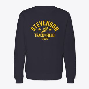 Stevenson Middle School Track and Field Crewneck Sweatshirt