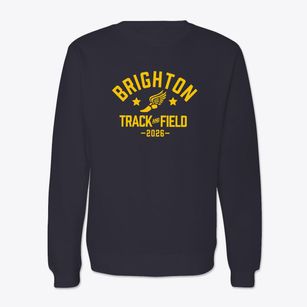 Brighton High School Track and Field Crewneck Sweatshirt