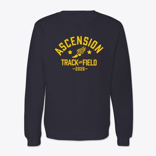Ascension Parish Track and Field Crewneck Sweatshirt