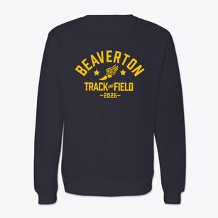 Beaverton Junior High School Track and Field Crewneck Sweatshirt