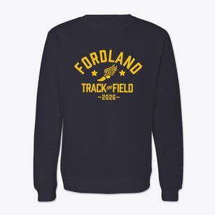 Fordland High School Track and Field Crewneck Sweatshirt