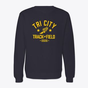 Tri City Christian School Track and Field Crewneck Sweatshirt