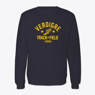 Verdigre Public School Track and Field Crewneck Sweatshirt