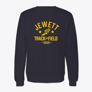 Jewett Elementary School Track and Field Crewneck Sweatshirt