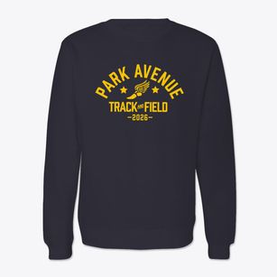 Park Avenue Elementary School Track and Field Crewneck Sweatshirt