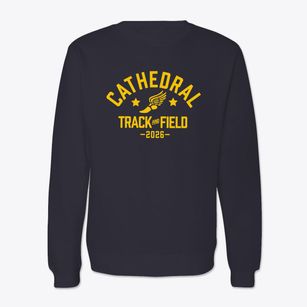 Cathedral School Track and Field Crewneck Sweatshirt