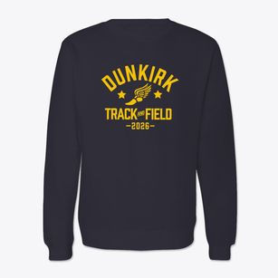 Dunkirk Elementary School 4 Track and Field Crewneck Sweatshirt