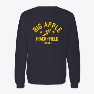Big Apple Academy Track and Field Crewneck Sweatshirt